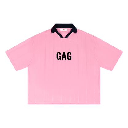 GAG Unisex Striped Boxy Soccer Jersey