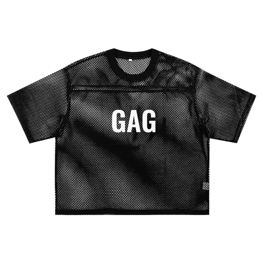 GAG See-through Boxy Net T-Shirt